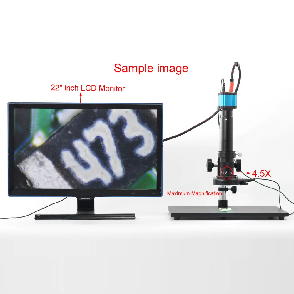 Набор для микроскопа HAYEAR 14 МП HD HDMI USB цифровая промышленная камера большая стерео