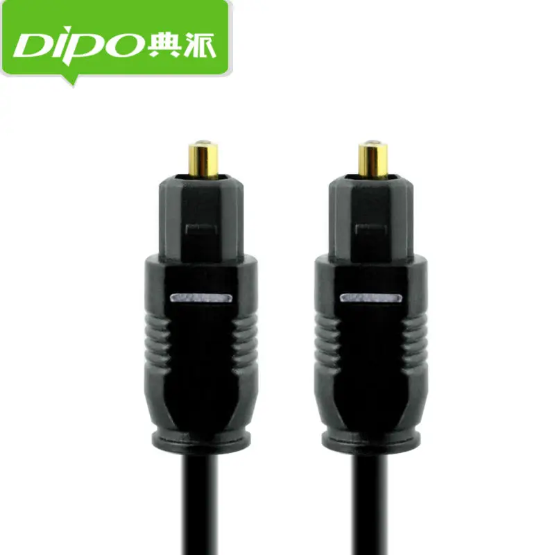 Цифровой аудио оптический кабель Toslink SPDIF ТВ усилитель Золотой Разъем 1 м/40 м|optical
