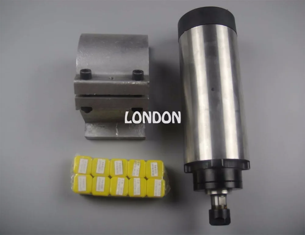 

CNC spindle kit ER16 1.5KW air cooling spindle+1 piece spindle support+10pieceER16