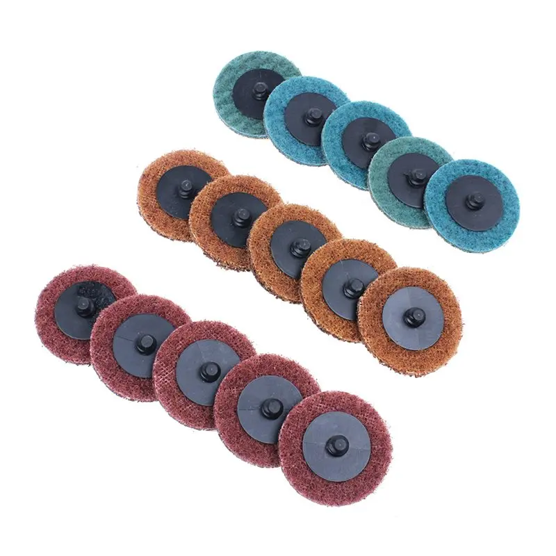 31 шт. шлифовальный диск Roloc 50 мм быстросменный поднос держатель для металлической