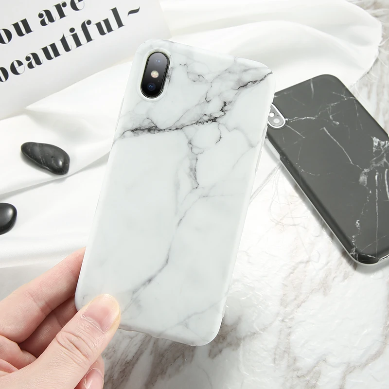KISSCASE Карамельный цвет Мрамор Телефон чехол для iPhone 6 S 7 8 плюс 5 5S SE мягкий