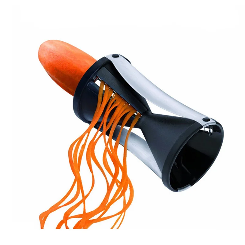 1PCS Vegetable Spiral Slicer Spirelli Graters Kitchen Carrots Gadgets Accessories Spiralizer Cutter With Box | Дом и сад