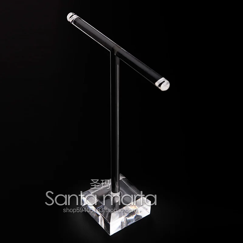 2 шт прозрачная Милая акриловая подставка витрина для сережек держатель высокого