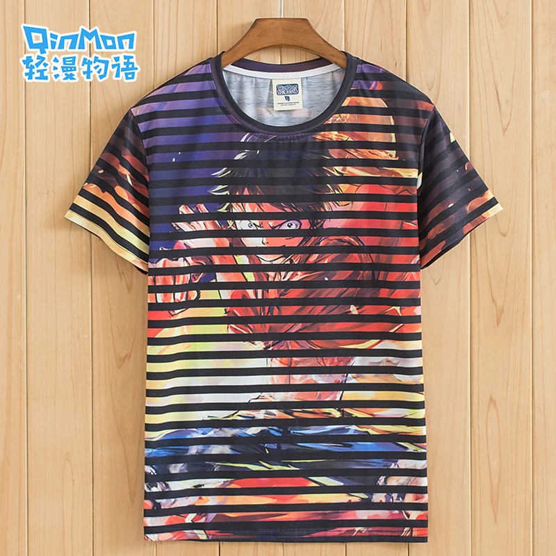 

Top Anime Tees COSPLAY ONE PIECE Casual Fashion Short Sleeve Cute Men&Women Summer full color T-shirt