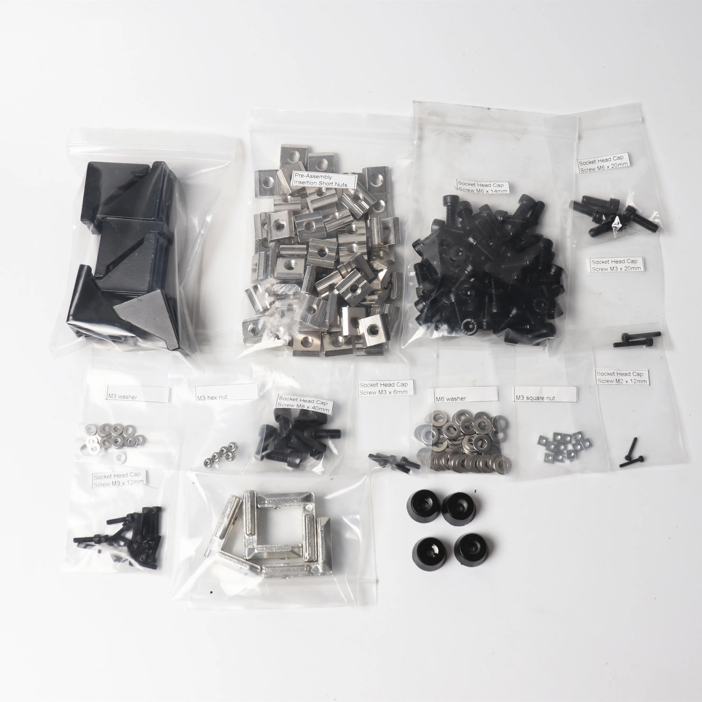 Набор винтовых гаек для модернизации Prusa i3 mk2/mk3 Zaribo/Haribo 3d принтер сделай сам