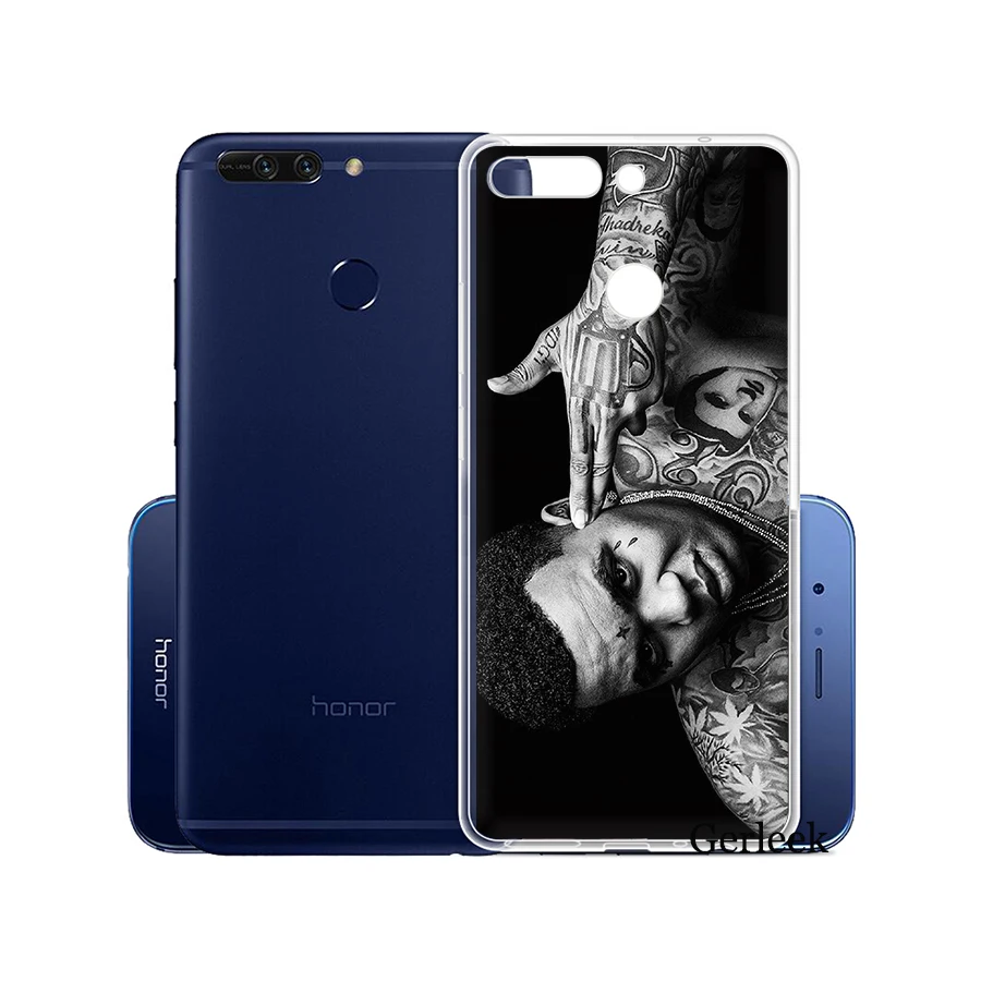 Phone Case Cover Kevin Gates For Huawei Honor 6A 7A 7C 7X 8X 8 9 10 Lite Play Soft TPU Cases | Мобильные телефоны и