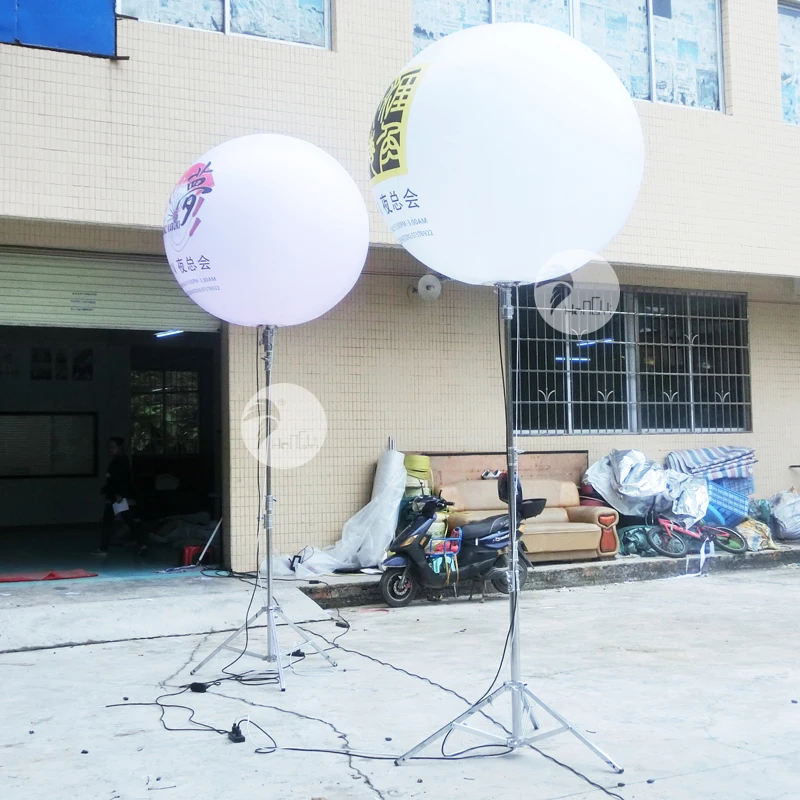Large Outdoor Advertising Exhibition Illumination LED Tripod Inflatable Balloon | Дом и сад