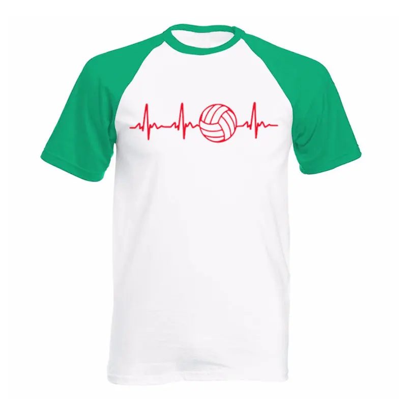 Summer New Funny Men Love Volleyballer T Shirt Short Sleeve O-Neck Cotton T-shirt Men's Clothing Tops Loose Size