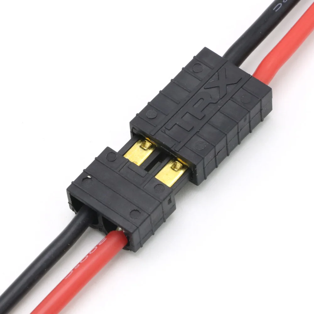 Штепсельная Вилка Trx с силиконовым разъемом 1 шт. 10 см 14AWG для радиоуправляемого