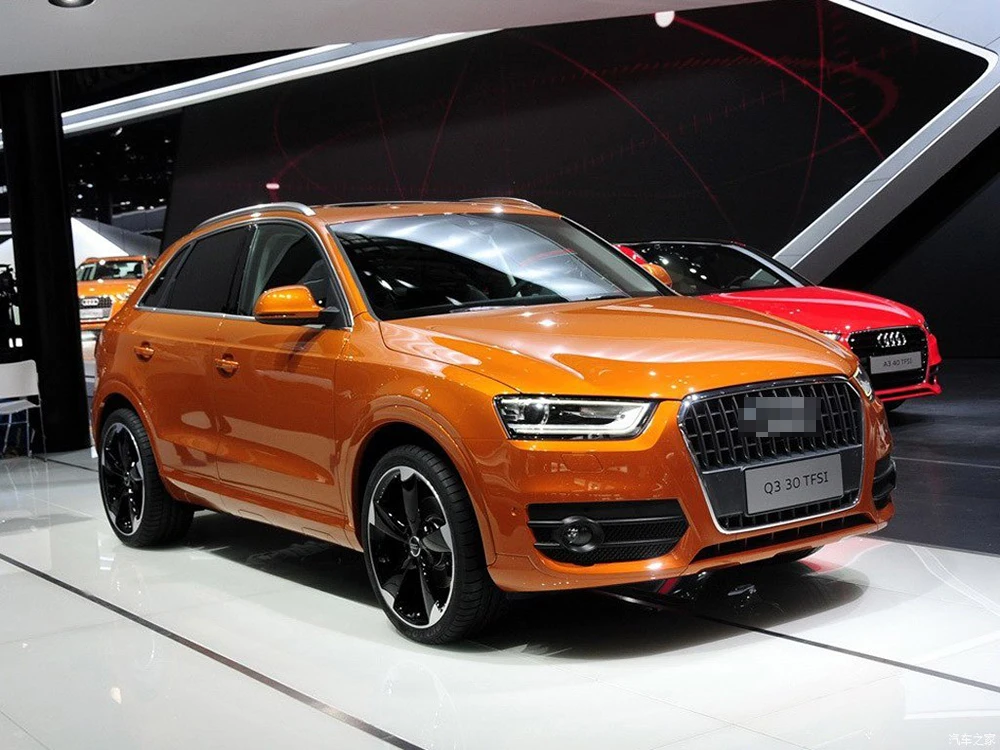Для Audi Q3 2010 2011 2012 2013 налобный фонарь, крышка для автомобильных фар, сменный Прозрачный передний авто чехол