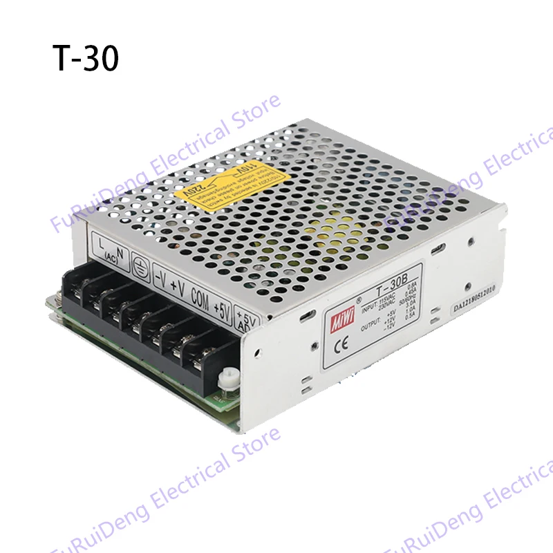 Тройной блок питания тройной выход DC5V, 12 V, 15 V, 24 V,-5 V,-12 V,-15 V T-30, T-50, T-60, T-100 30 W, 50 W, импульсный источник питания 60 Вт, 100 Вт