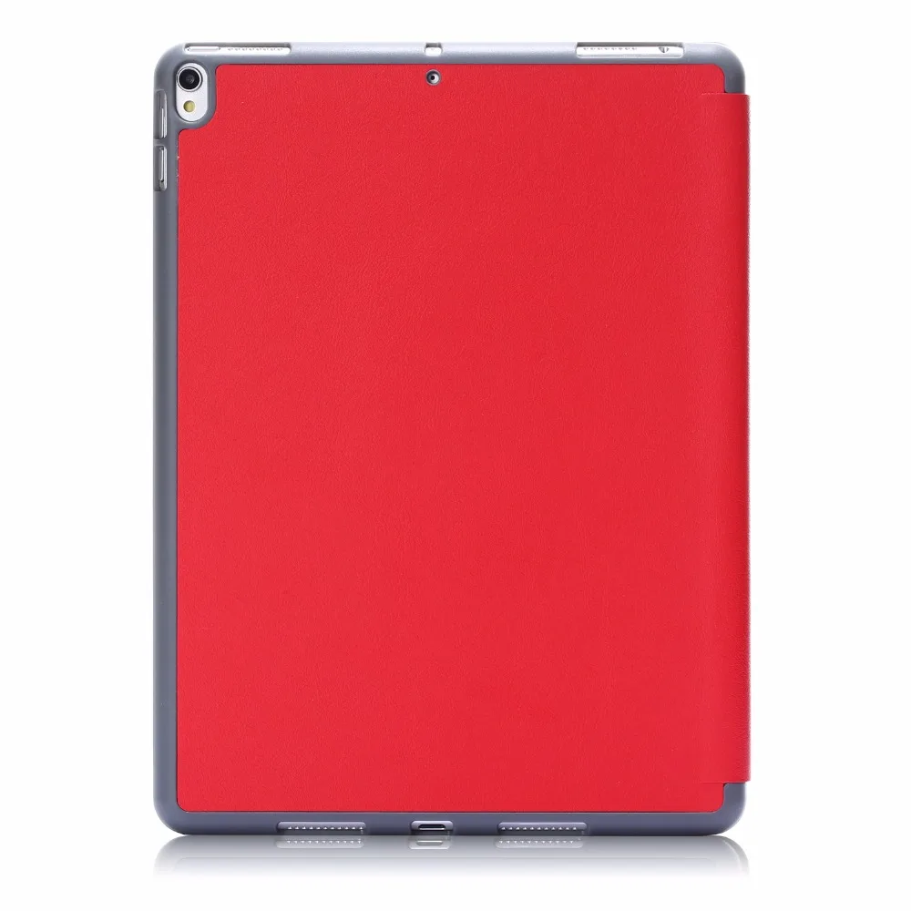 Мягкий силиконовый чехол для Apple iPad Air 10,5 Pro 10,5 чехол Trifold Магнитный умный сон Funda+ пенал