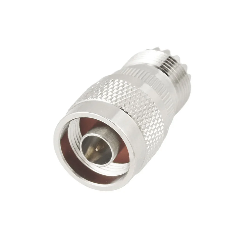 ALLiSHOP 100 шт. N Тип папа к UHF Женский SO239 RF коаксиальный разъем адаптера прямой с