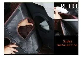 Лучшее качество! Полный комплект ковриков для багажника Toyota Land Cruiser 200 2017-2010 5 мест прочные ковры для багажника грузовая подкладка Бесплатная доставка.