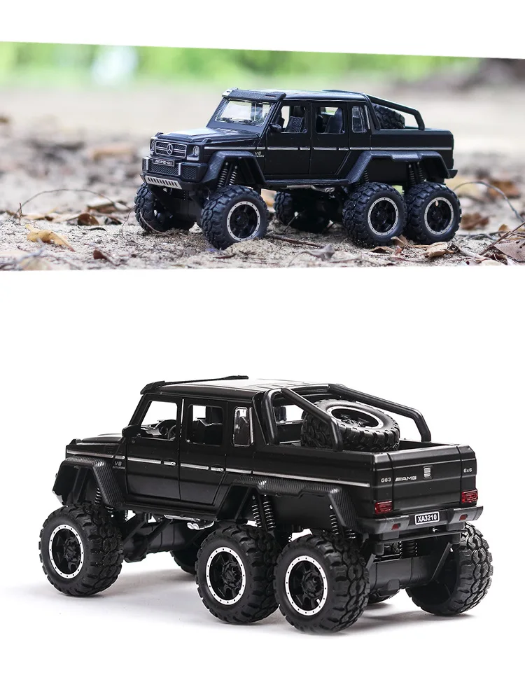 1:32 модель автомобиля Benz g63 внедорожный автомобиль сплава Модель автомобиля Моделирование звук и свет оттяните назад автомобиль 6 открытая дверная игрушка автомобиль подарок