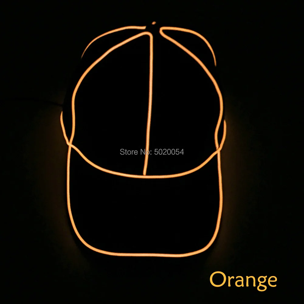 Модная бейсбольная кепка EL Wire s Gorras со светодиодной подсветкой, хип-хоп кепка на лето и весну, светильник, светящаяся Кепка для мужчин и женщин