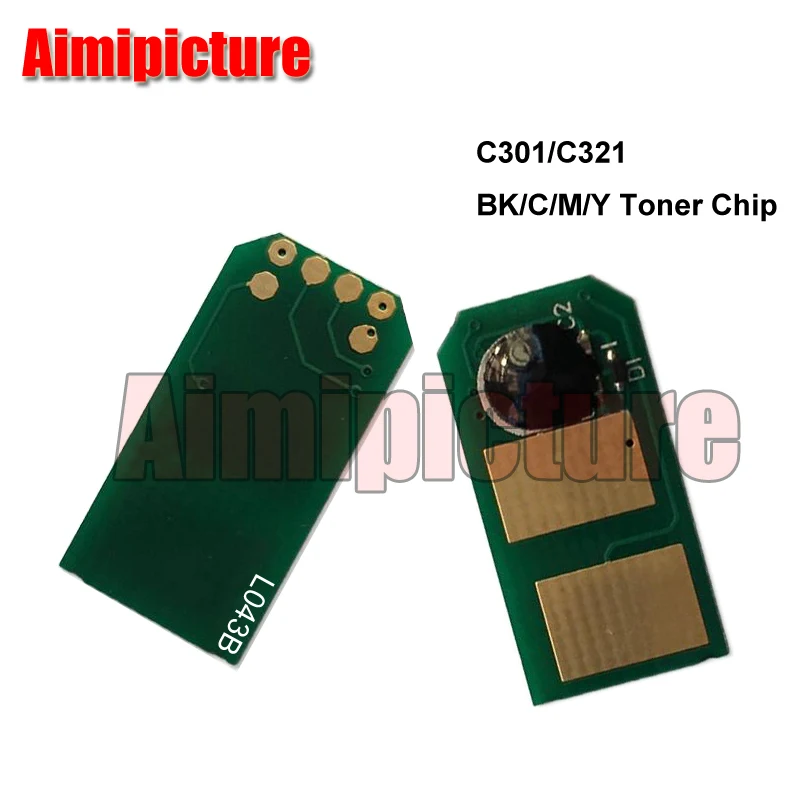 Для OKI C301 C321 тонер чип TNR C4JK1 C4JC1 MC332 MC342 342dn сброса питания 2 компл./лот| |