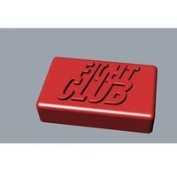 fight club word silicone soap mold handmade rectangular molds for soap making resin clay aroma stone letter moulds