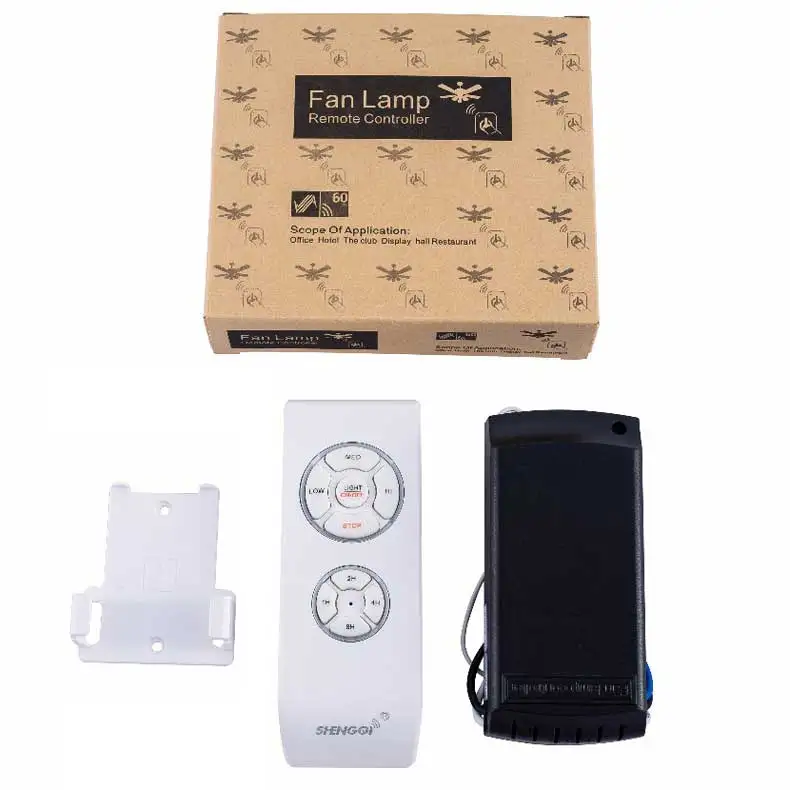 Remote control set 52 inch Nordic ceiling fan with Remote Control and 3 Wooden Blades Ceiling Fan creative vintage ceiling fan for dining room bedr - Цвет лезвия: Remote control set