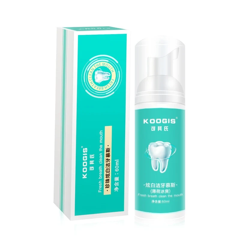 

60ml Effective Whitening Toothpaste Foam Teeth Whitening Toothpaste Foam Intensive Stain Removal