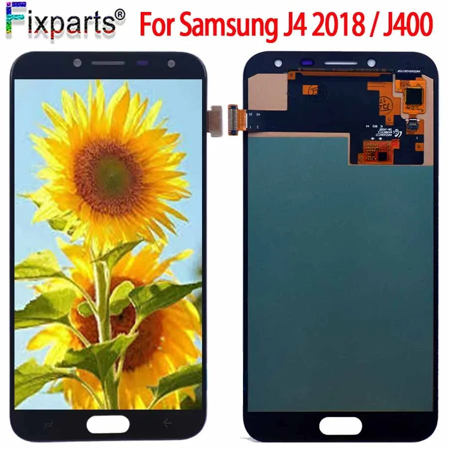 

ЖК-дисплей 5,5 дюйма для Samsung Galaxy J4 2018 J400F/DS, сенсорный экран с дигитайзером в сборе, сменный ЖК-дисплей J6 для SAMSUNG J400