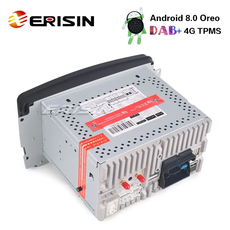 Erisin ES7863C 7 &quotAndroid 8 0 автомобиля gps DAB + 4G DVD для Mercedes C/CLK/G класс W203 W209 Вито