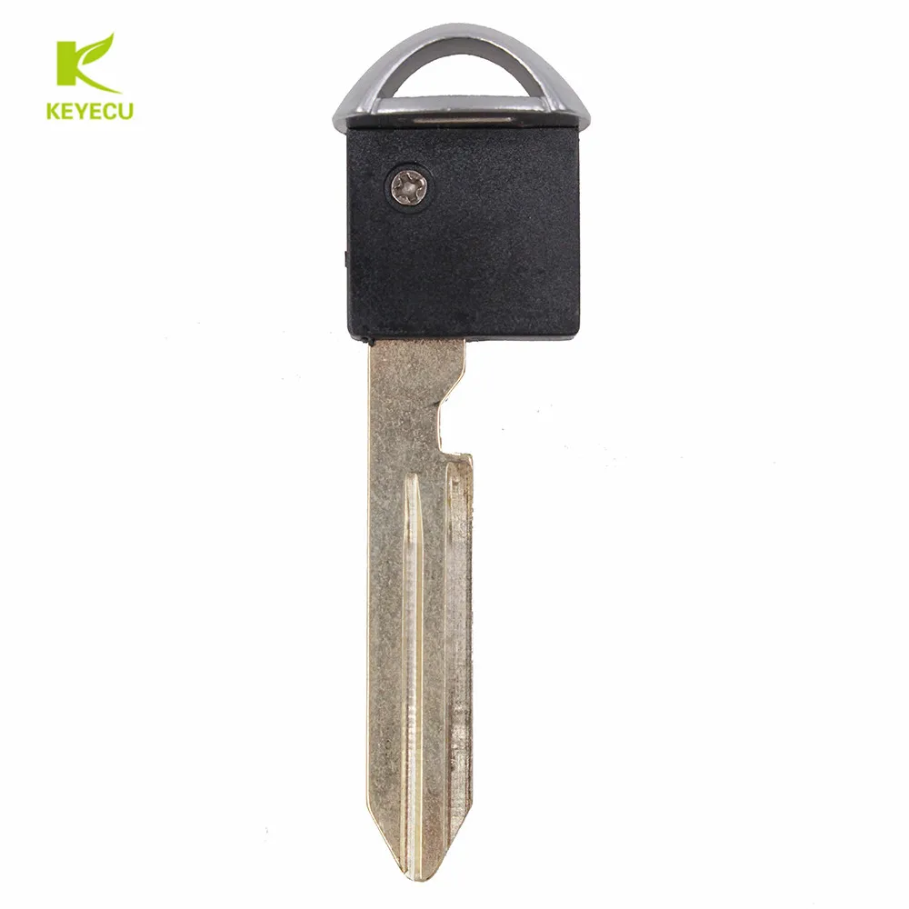 KEYECU Новый Prox смарт ключ дистанционного управления аварийное лезвие с чипом