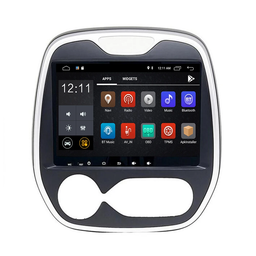 Android 10 автомобильный gps навигатор без dvd плеера для Renault Capture AUTO 2011 2019 9 дюймов