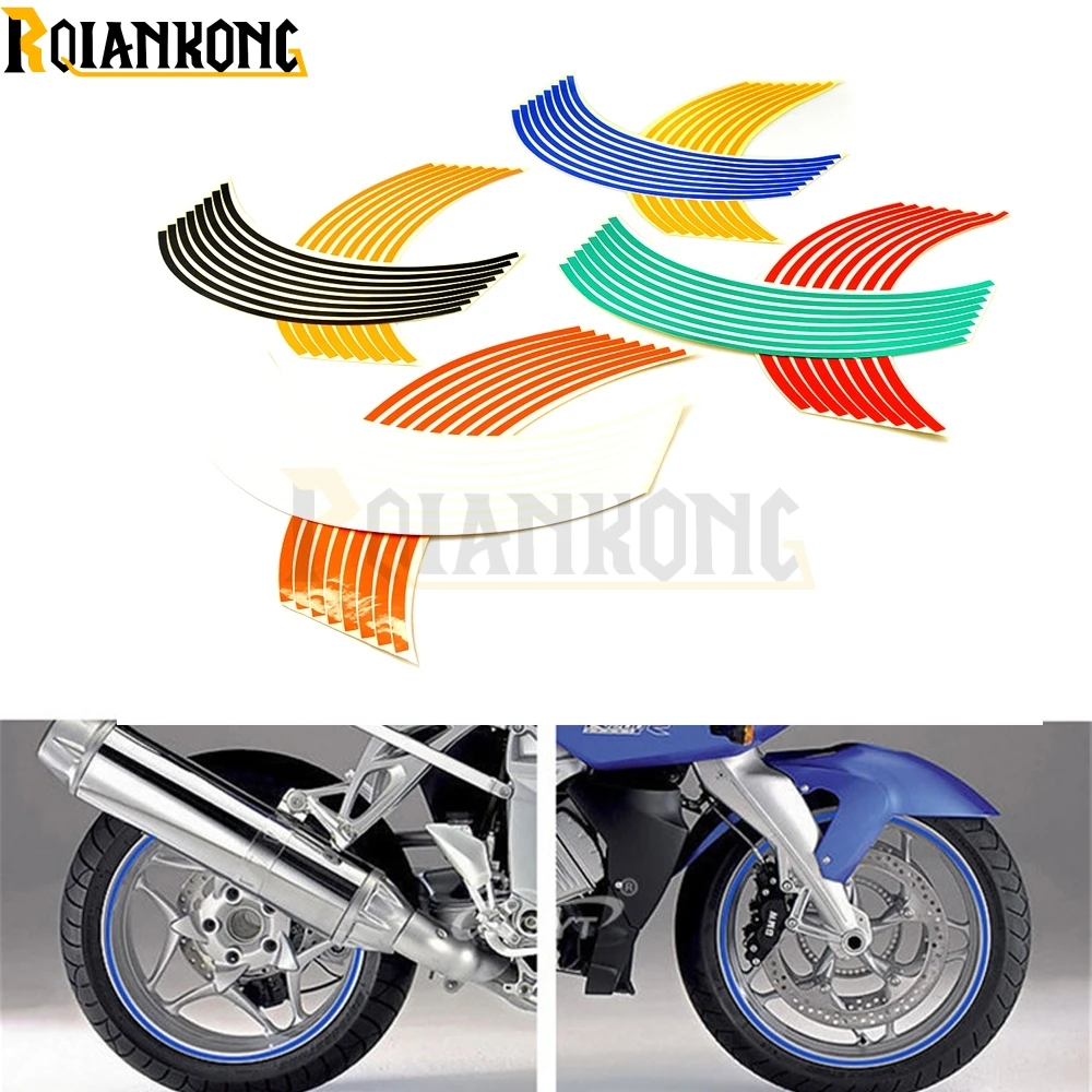 Для BMW K1600 GT GTL R1200GS R1200R R1200RT R1200S наклейка для мотоцикла цветные наклейки на колеса