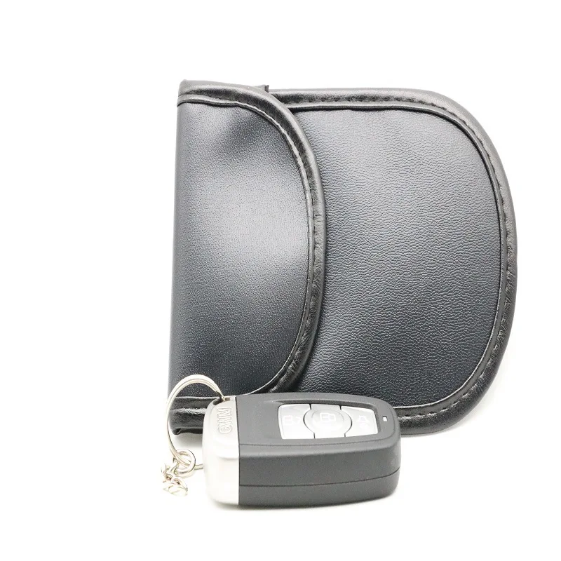 1 шт. автомобильный чехол для телефона из искусственной кожи с кармашком ключей
