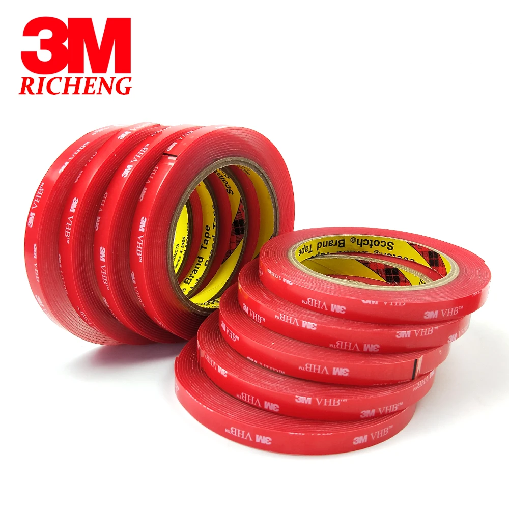 

3M brand tape 4910 VHB double sided tape clear transparent acrylic VHB 1mm thickness 3M tape