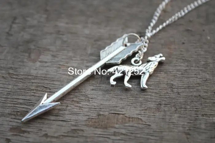 20pcsAllison Argent (Teen Wolf) вдохновленное ожерелье ювелирные изделия серебряные