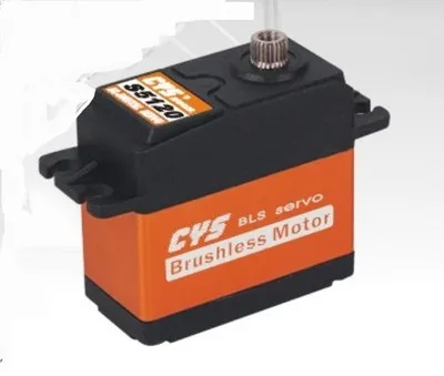 

Сверхмощный цифровой титановый Металл бесщеточный 62G 7,4 V 20KG 0.08sec BLS5120 сервопривод