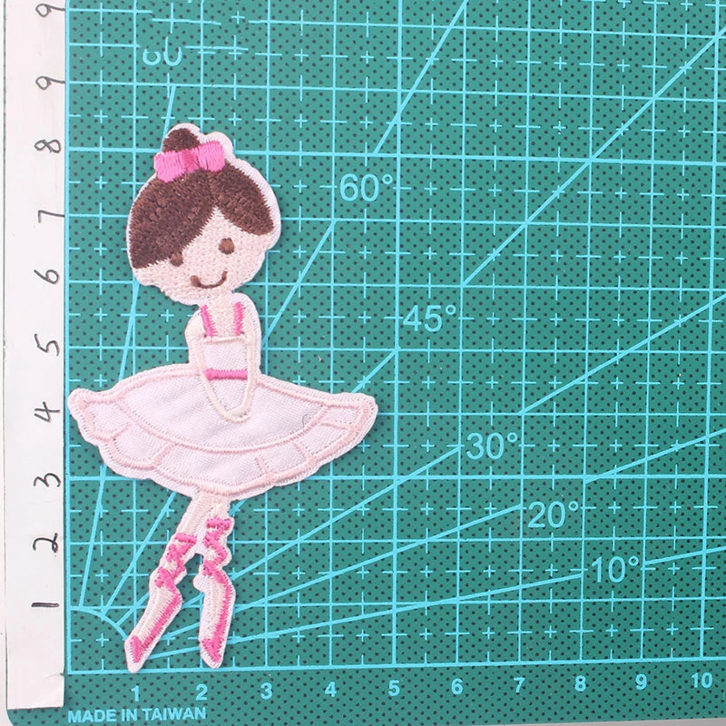 Мультяшные нашивки для детей Русалка двусторонние блестки вышитые термоклейкие