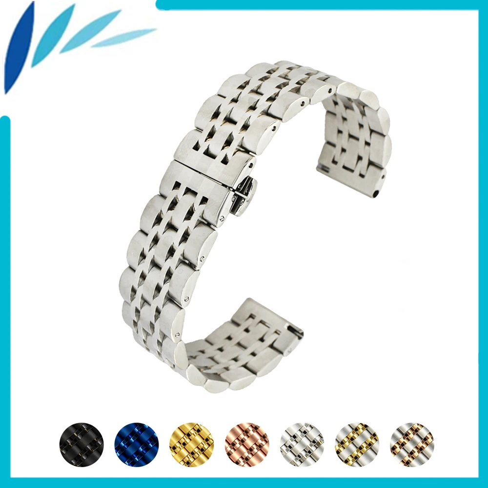 Ремешок для часов из нержавеющей стали 20 мм 22 Casio BEM 302 307 501 506 517 EF MTP Series