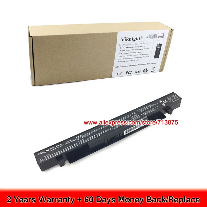 14,4 V 2200 мА/ч, X550B Аккумулятор для ноутбука ASUS X550C X550CC X550D X550LA X550V A41-X550A A41X550A K450CA K450LA K450VB K550CA