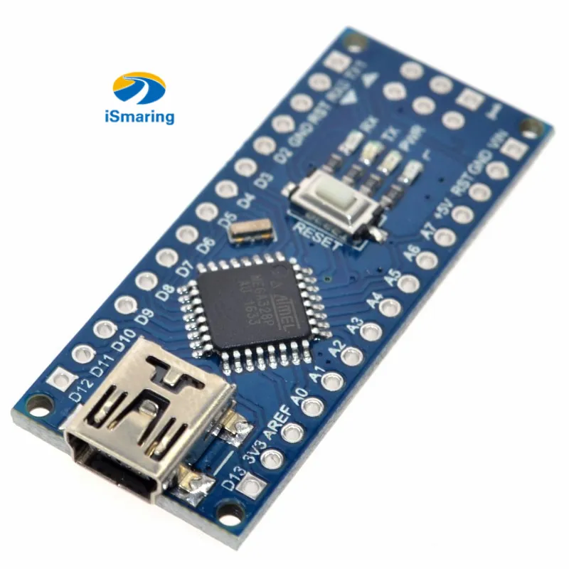 Официальный iSmaring Nano CH340/ATmega328P Micro USB совместимый с Arduino V3.0 Diy RC набор игрушек