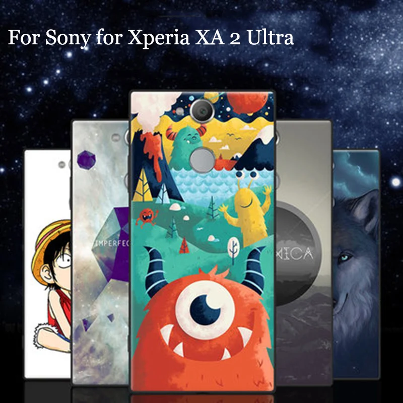 Чехол для Sony Xperia XA2 2 шт. мягкий силиконовый чехол из ТПУ XA2Ultra Ultra чехлы телефонов