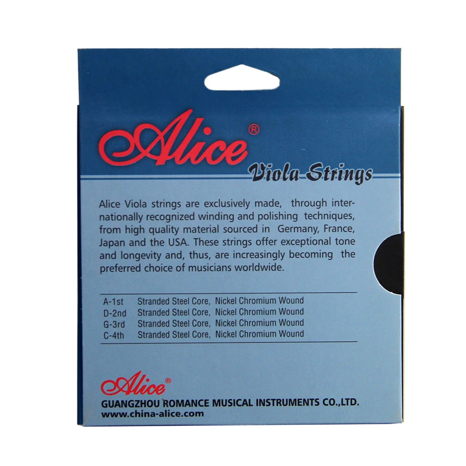 Alice Viola Strings Stranded Steel Core Professional Viola Strings Viola Accessories part enlarge