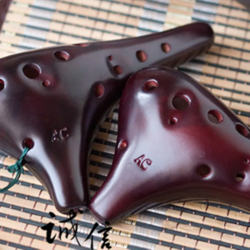 12 отверстий Ocarina Flute Alto C Tone Midrange профессиональный керамический