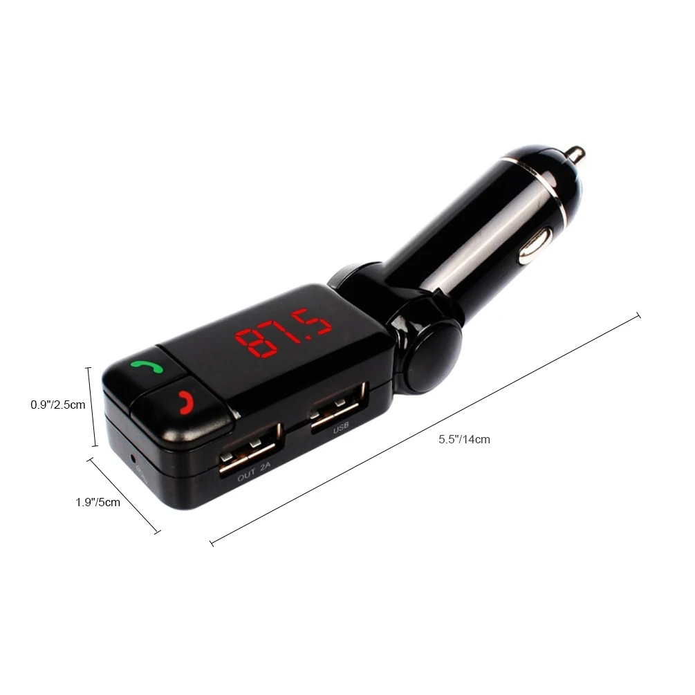 CARGOOL Hands-free Bluetooth fm-передатчик Беспроводной автомобильный адаптер радио