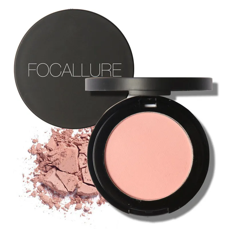 Бренд FOCALLURE, новинка, легко носить, Румяна для лица, пудра, стойкие Румяна для лица, цветные румяна, пудра для щек, косметика, румяна, бронзер, натуральный