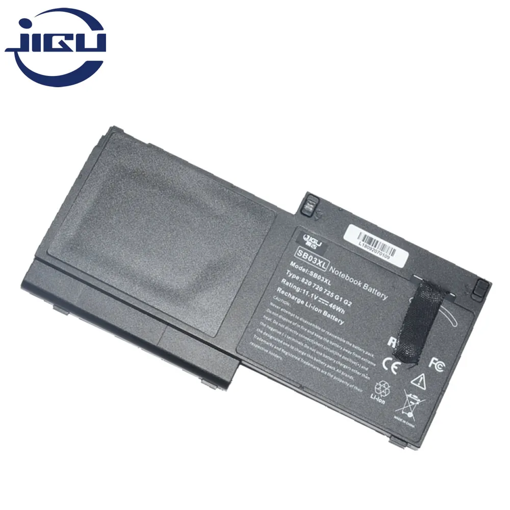 Батарея для ноутбука JIGU 11 1 V E7U25AA HSTNN-IB4T HSTNN-l13C SB03046XL SB03XL HP EliteBook 720 G1 G2 725 820 |