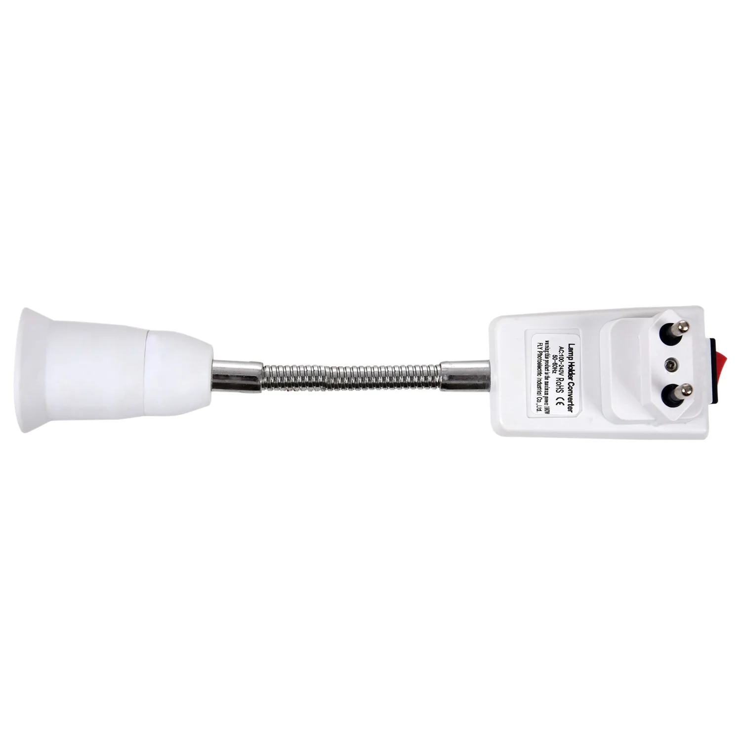 SHGO-E27 to EU Plug Adapter Converter LED Bulb Base Lamp Socket Switch | Освещение
