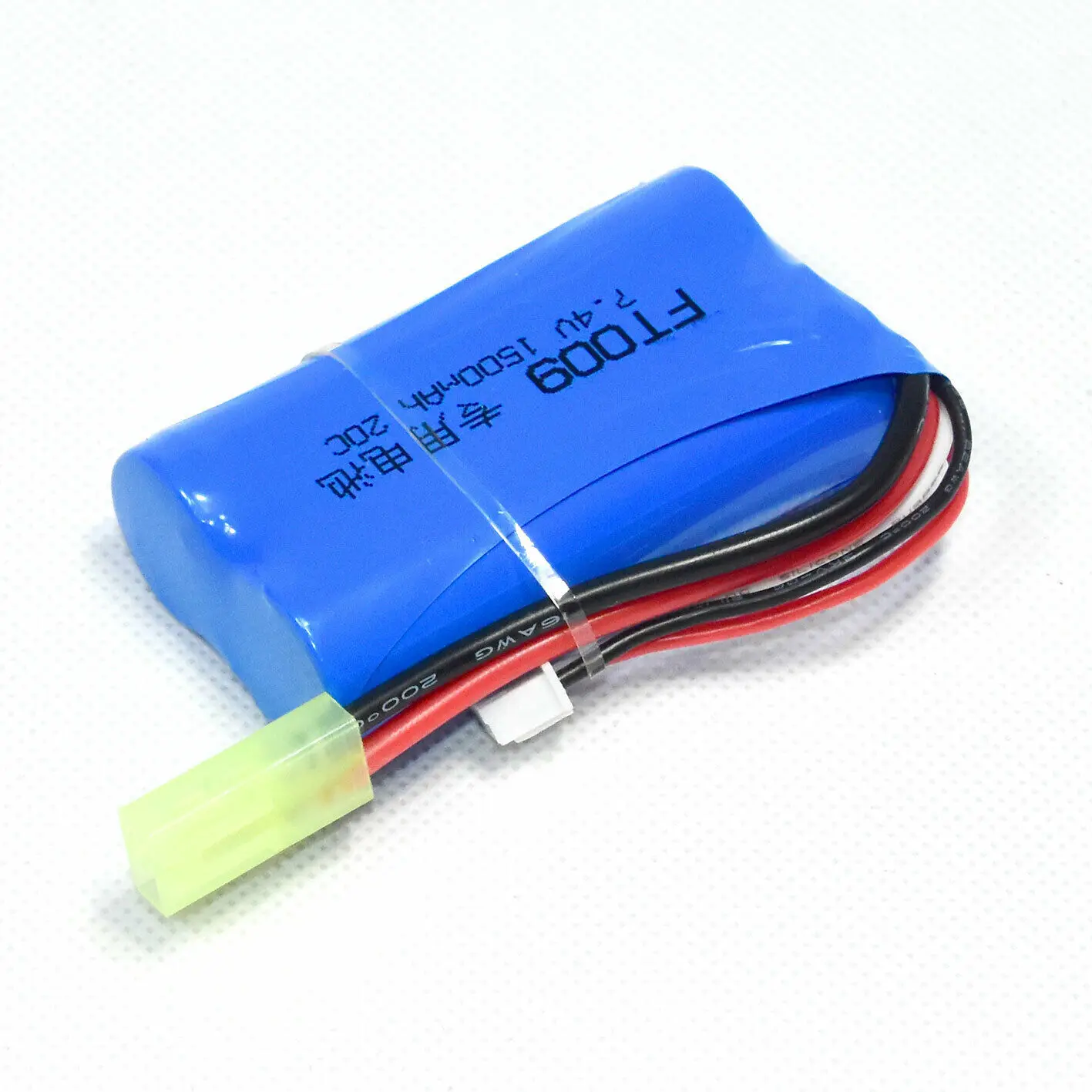7 4 V/2S 1500mAh 20C 18650 литий ионный аккумулятор mini Tamiya Plug RC модель блока питания|Детали и