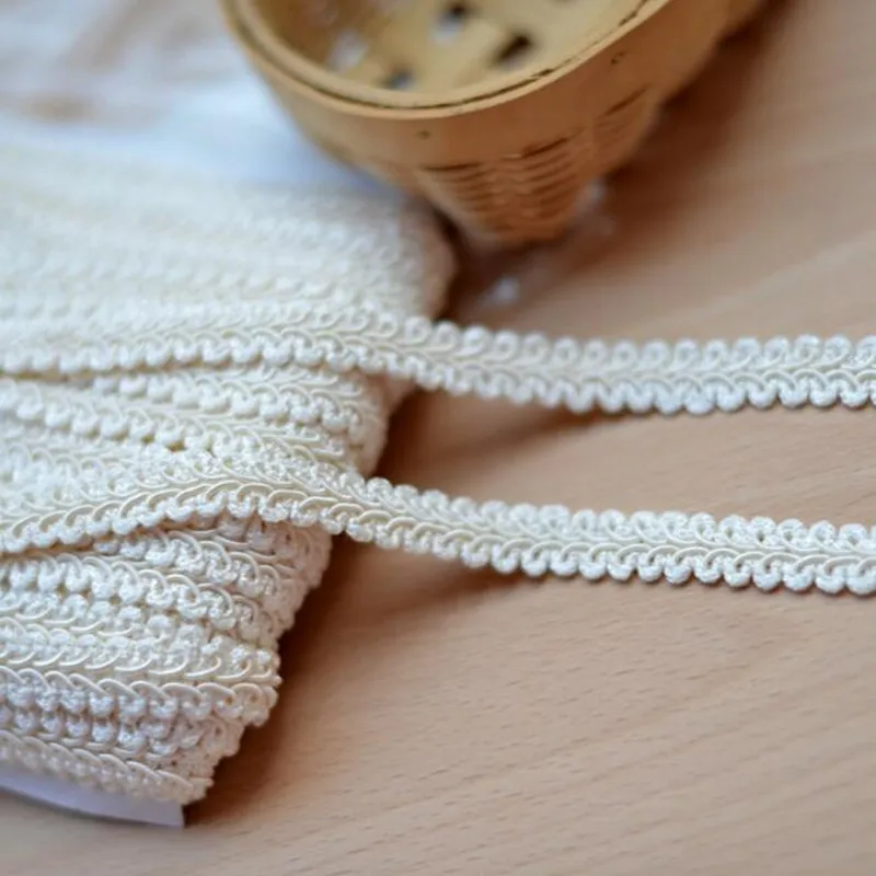 Прямая кружевная отделка сделай сам плетеная для украшения костюма