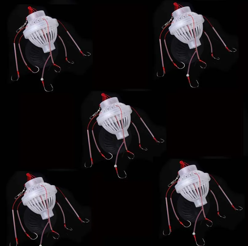 1PSC рыболовные Крючки приманки снасть для на рыболововецкий крючок с 6 сильным