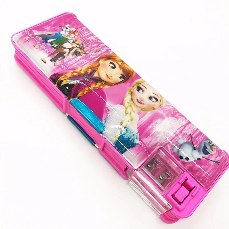Набор детей милый живой супергероя pencilcase ученики школьные принадлежности