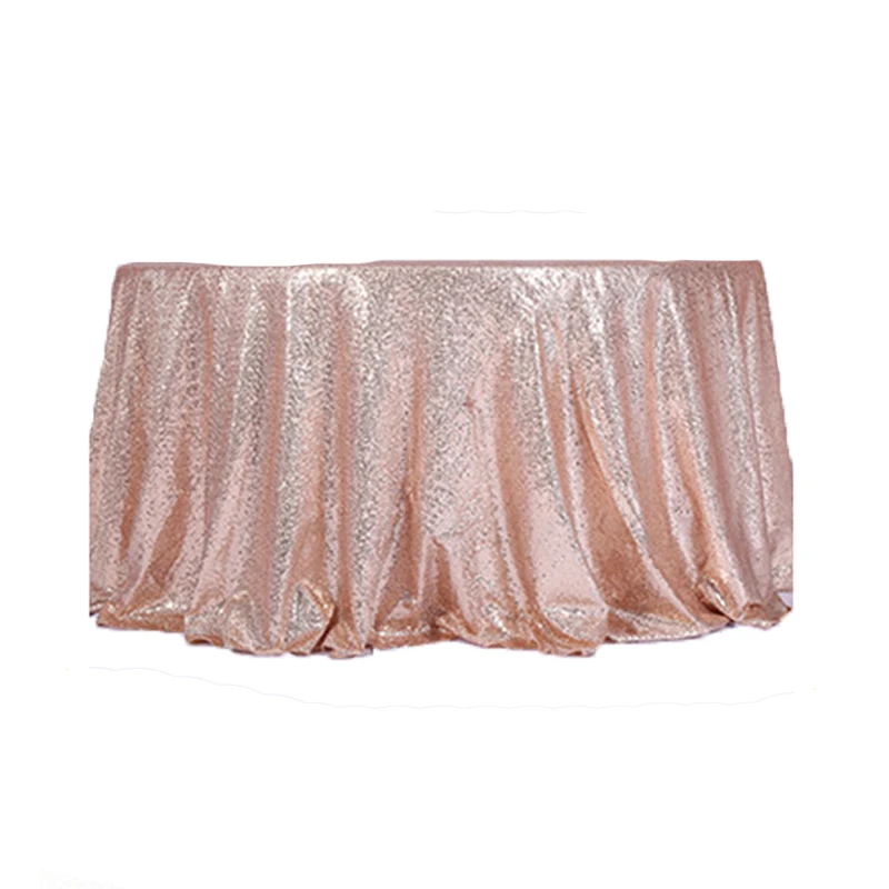 Silver White Round Sequin Tablecloths Bling Decoration for Home Hotel Wedding | Дом и сад