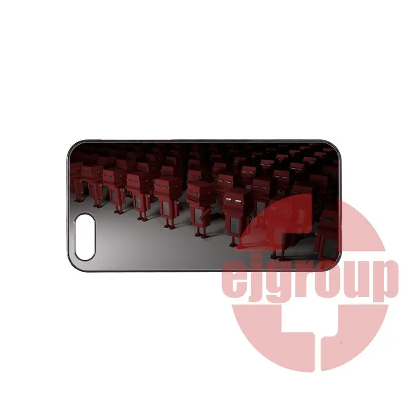 Жесткий Пк Кожа Аксессуары Красные Роботы Художественные 3D Для Huawei P7 P8 P9 мини Honor